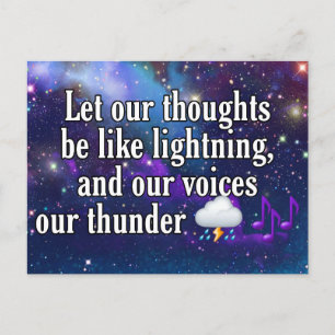 Truer Words Postcard