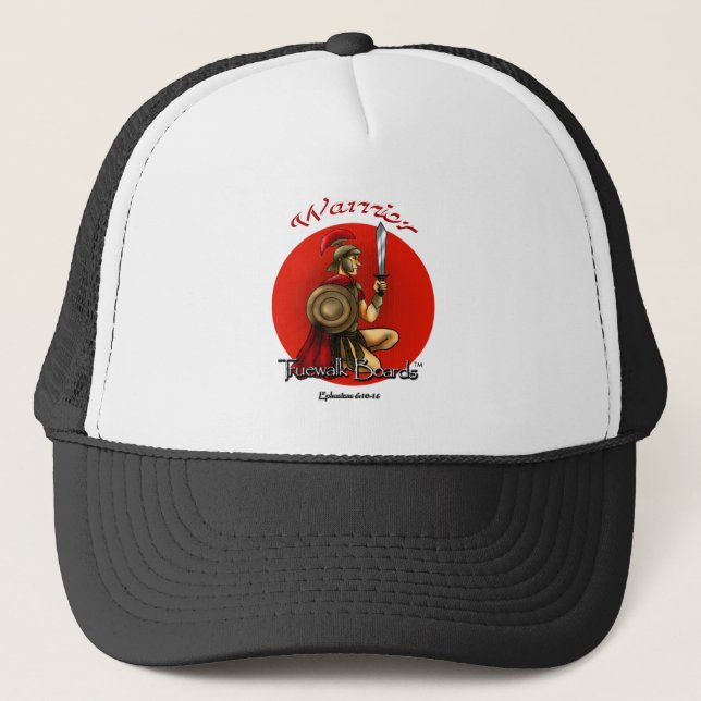 TRUEWALKBOARDS WARRIOR TRUCKER HAT (Front)