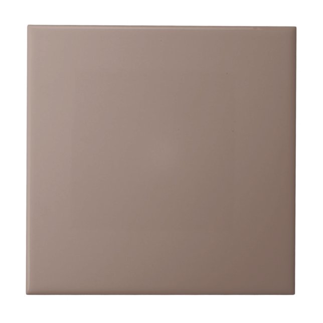 Truffle Dusting Brown Square Kitchen and Bathroom Tile (Front)