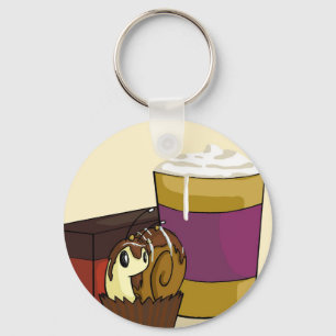 Truffle Snail Keychain
