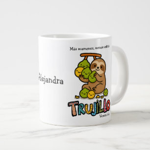 Trujillo Venezuela Fun Design Personalizab Large Coffee Mug