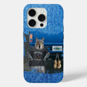 Truk Nutz - funny squirrel truck nuts iPhone 15 Pro Case