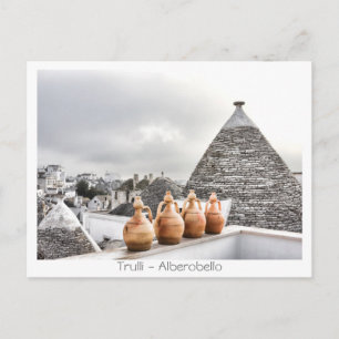 Trulli - Alberobello Postcard