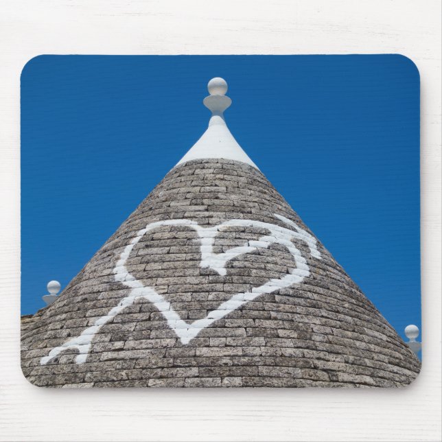 Trulli house roof mousepad (Front)