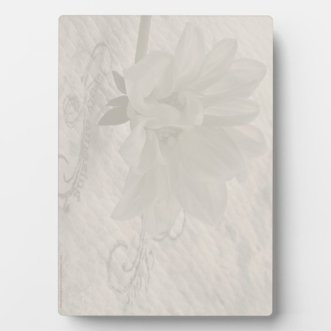 Truly Amazing Dahlia Plaque (Front)