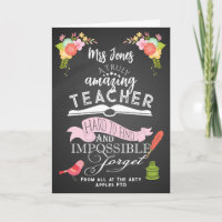 Truly amazing teacher appreciation week