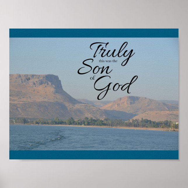 Truly the Son of God Poster (Front)