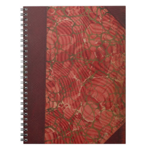 Truly vintage: old, antique book cover - retro