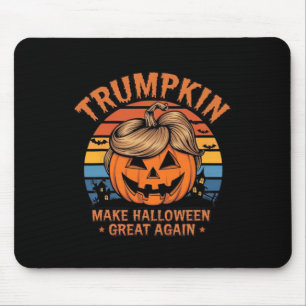 Trumkin Funny Trump Vintage Make Halloween Great A Mouse Pad