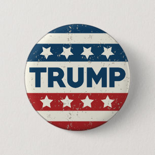 TRUMP 2016 6 CM ROUND BADGE