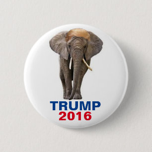Trump 2016 button