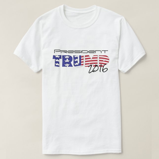 Trump 2016 T-Shirt (Design Front)