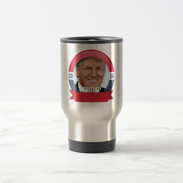 Trump 2016 travel mug (Center)