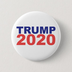 Trump 2020 6 cm round badge