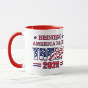 Trump 2020 Bringing America Back Mug