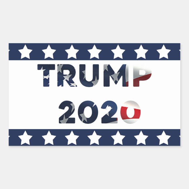Trump 2020 Bumper Sticker (Front)