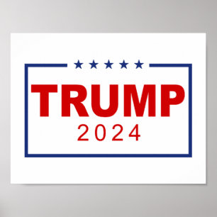 Trump 2020 Classic Rectangle Logo Poster