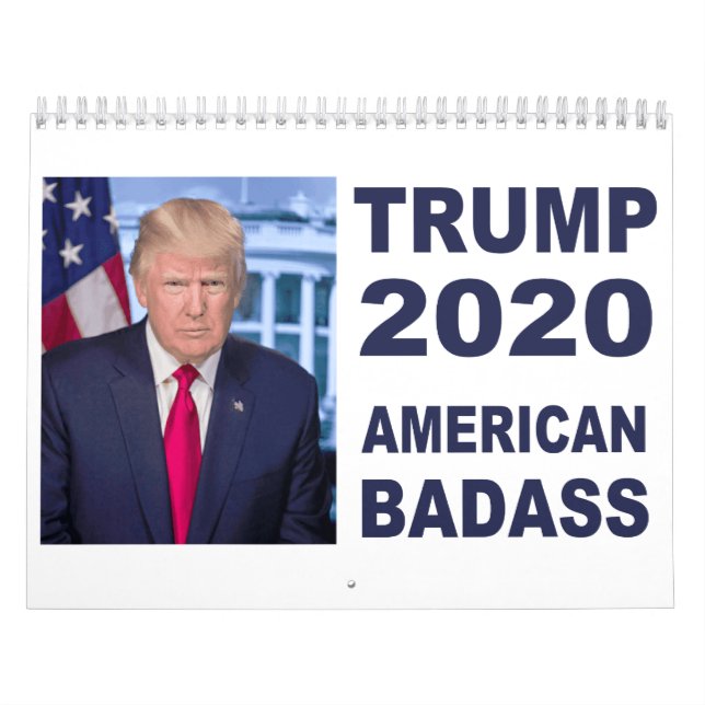 Trump 2020 Election Calendar (Cover)