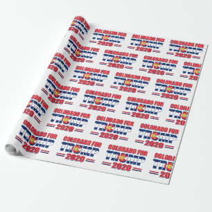Trump 2020 for Colorado Wrapping Paper