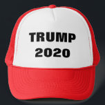 Trump 2020 Hat<br><div class="desc">Show your support for our 45th president, Donald Trump, by buying this high quality customisable hat! You can change it's colours to fit your needs and style! This would make a great gift for your friends and family. With the spread of misinformation and lies from the mainstream media President Trump...</div>