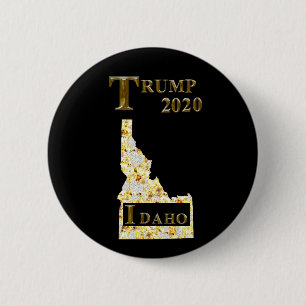 TRUMP 2020 IDAHO 6 CM ROUND BADGE