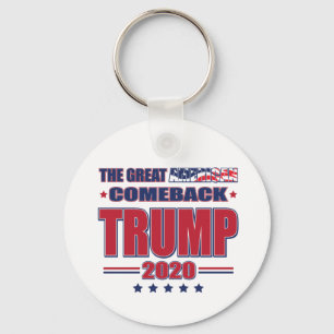 Trump 2020 Keep America Great Key Ring
