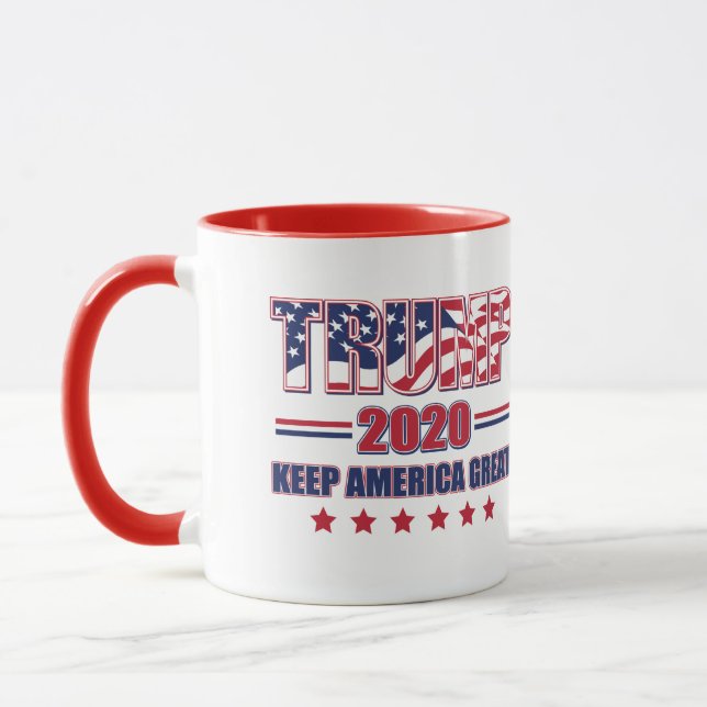 Trump 2020 Make America Great Mug (Left)
