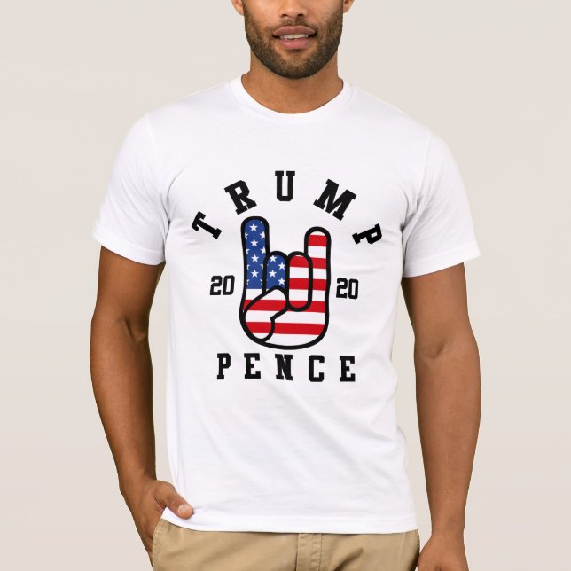 Trump 2020 Pence T-Shirt (Front)