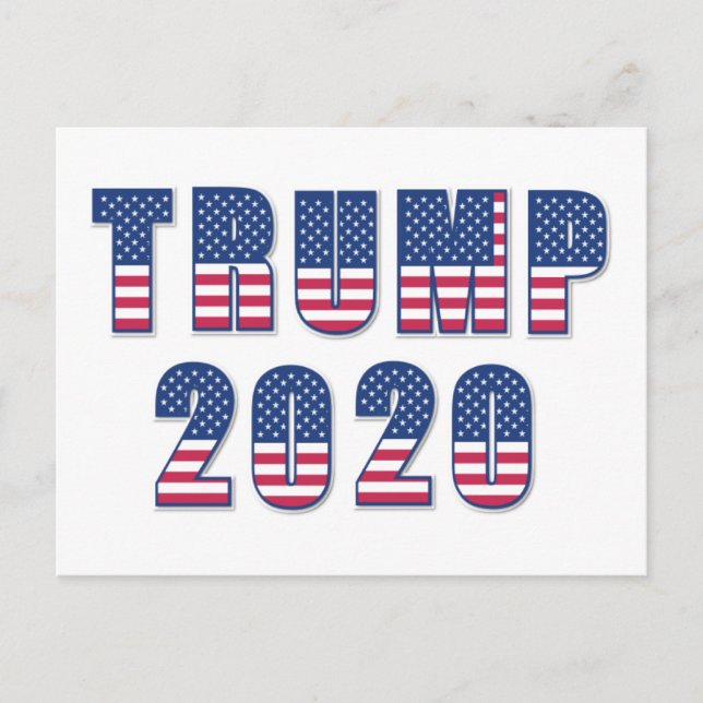 Trump 2020 postcard (Front)