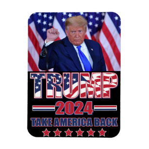 Trump 2020 Take America Back Magnet