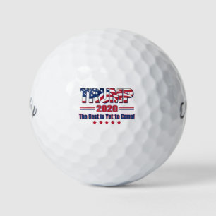 Trump 2020 The Best is Yet to Come Golf Balls
