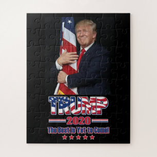 Trump 2020 - The Best is yet to Come Jigsaw Puzzle