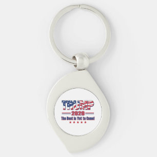 Trump 2020 The Best is Yet to Come Key Ring
