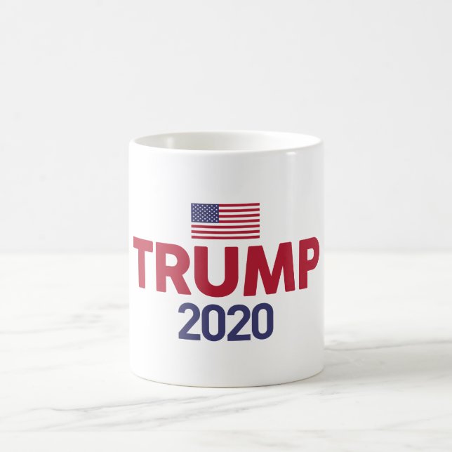 Trump 2020 US Flag Mug (Center)