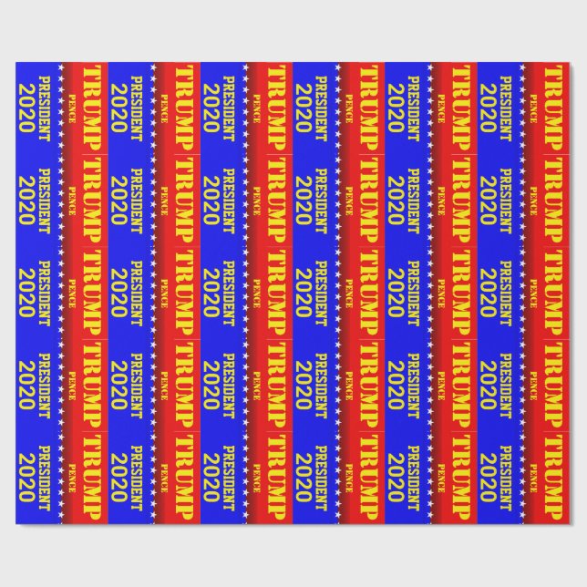 TRUMP 2020 WRAPPING PAPER (Flat)