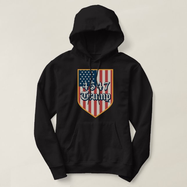 Trump 2024 4547 hoodie (Design Front)