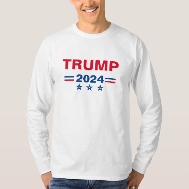 TRUMP 2024 Acronym T-Shirt with Bold Message (Front)