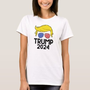 Trump 2024 American Flag T-Shirt