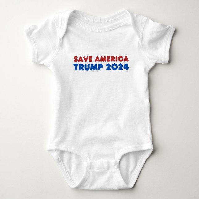 TRUMP 2024 BABY BODYSUIT (Front)
