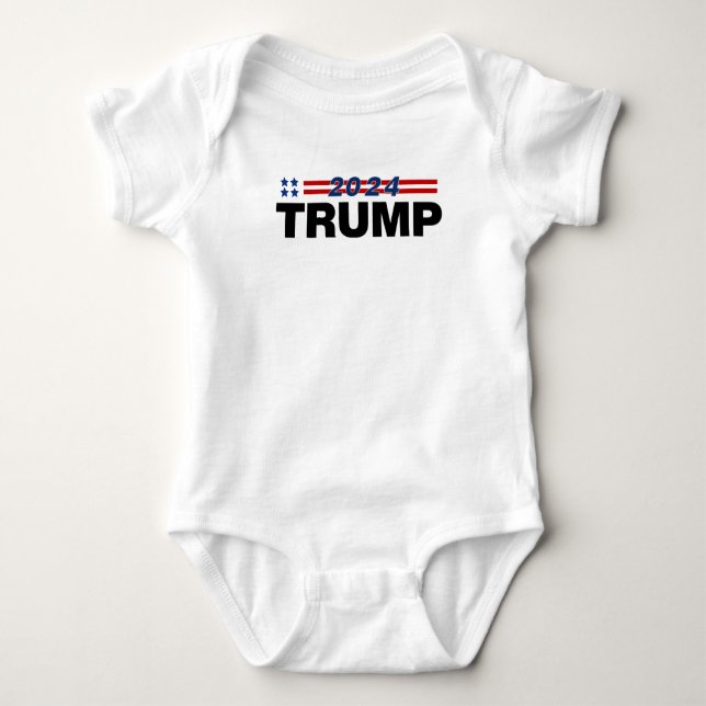 Trump 2024 baby bodysuit (Front)