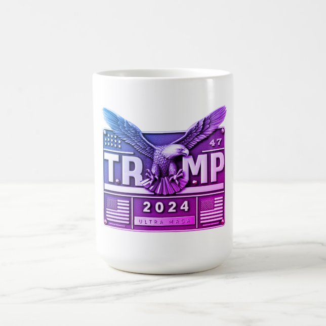 TRUMP 2024 Bald Eagle Coffee Mug (Center)