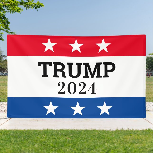 Trump 2024  banner (Outside)