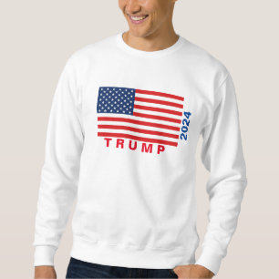 TRUMP 2024 Basic Sweatshirt (White)