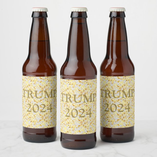 TRUMP 2024 BEER BOTTLE LABEL (Bottles)