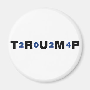 Trump 2024 Blue Magnet