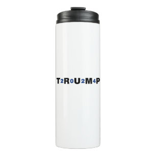Trump 2024 Blue Thermal Tumbler