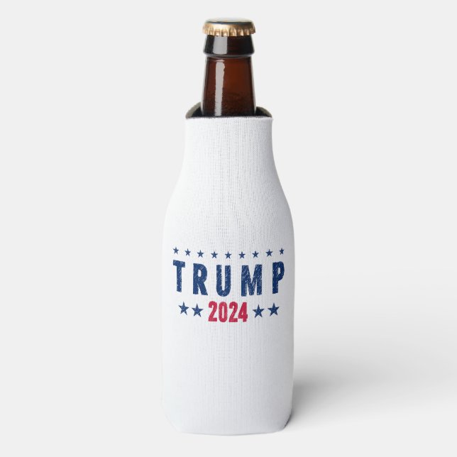 Trump 2024 bottle cooler (Bottle Front)