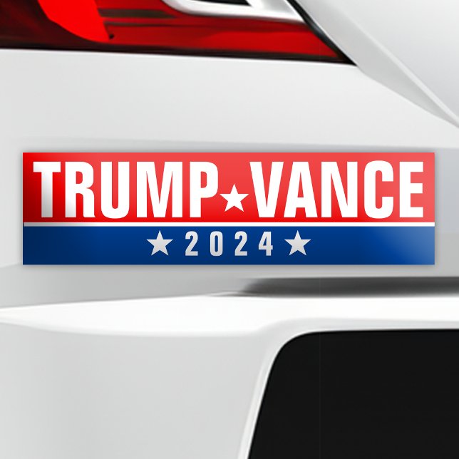 TRUMP 2024 BUMPER STICKERS (Trump Vance 2024 Bumper Sticker)