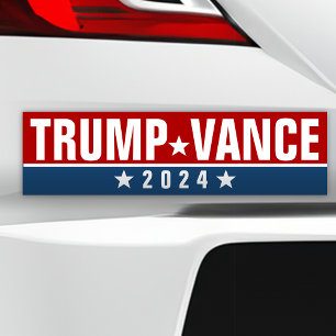 TRUMP 2024 BUMPER STICKERS