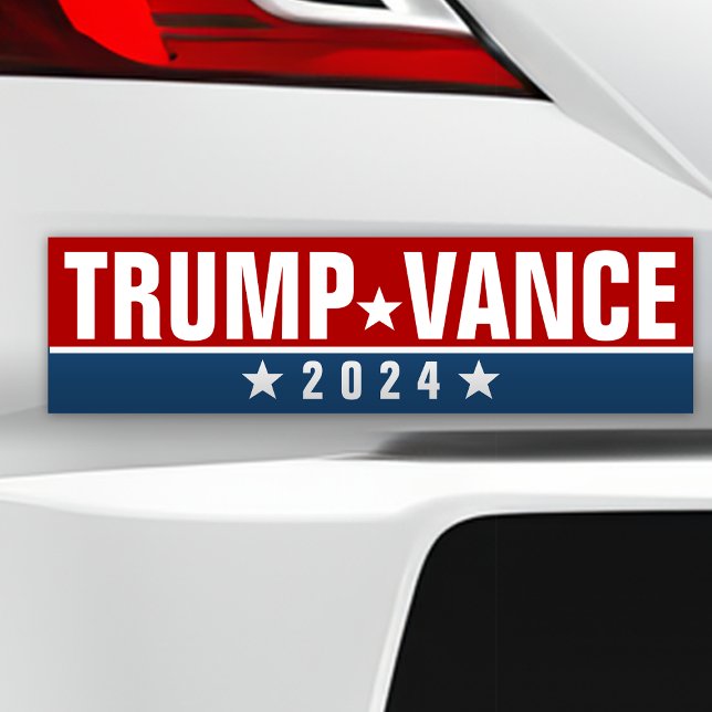 TRUMP 2024 BUMPER STICKERS (Trump Vance 2024 Bumper Sticker)